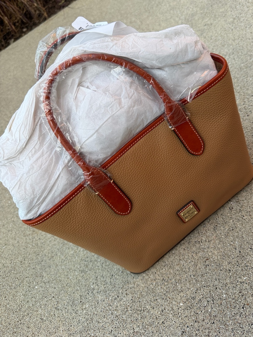 Dooney & Bourke Desert Pebbled Leather Tote